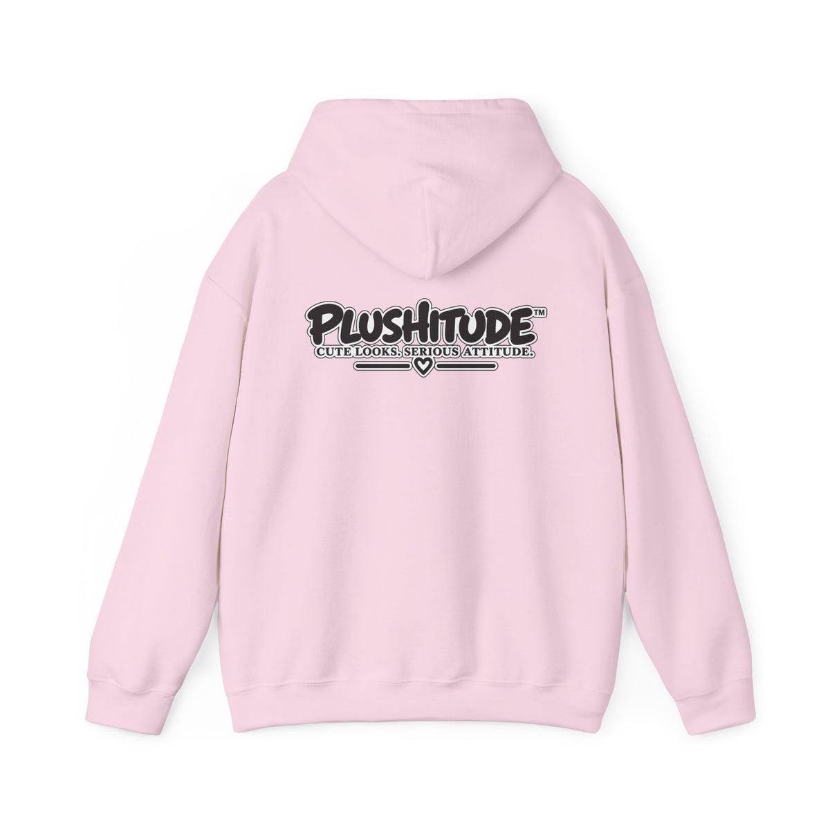 Plushitude Raccoon Hoodie — Cute Grumpy Raccoon Graphic Hooded Sweatshirt