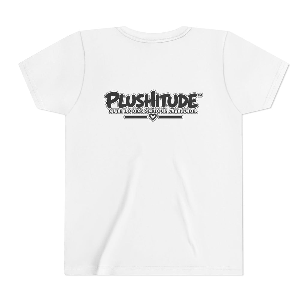 Youth Tee — Plushitude Chick in Spa Robe Graphic