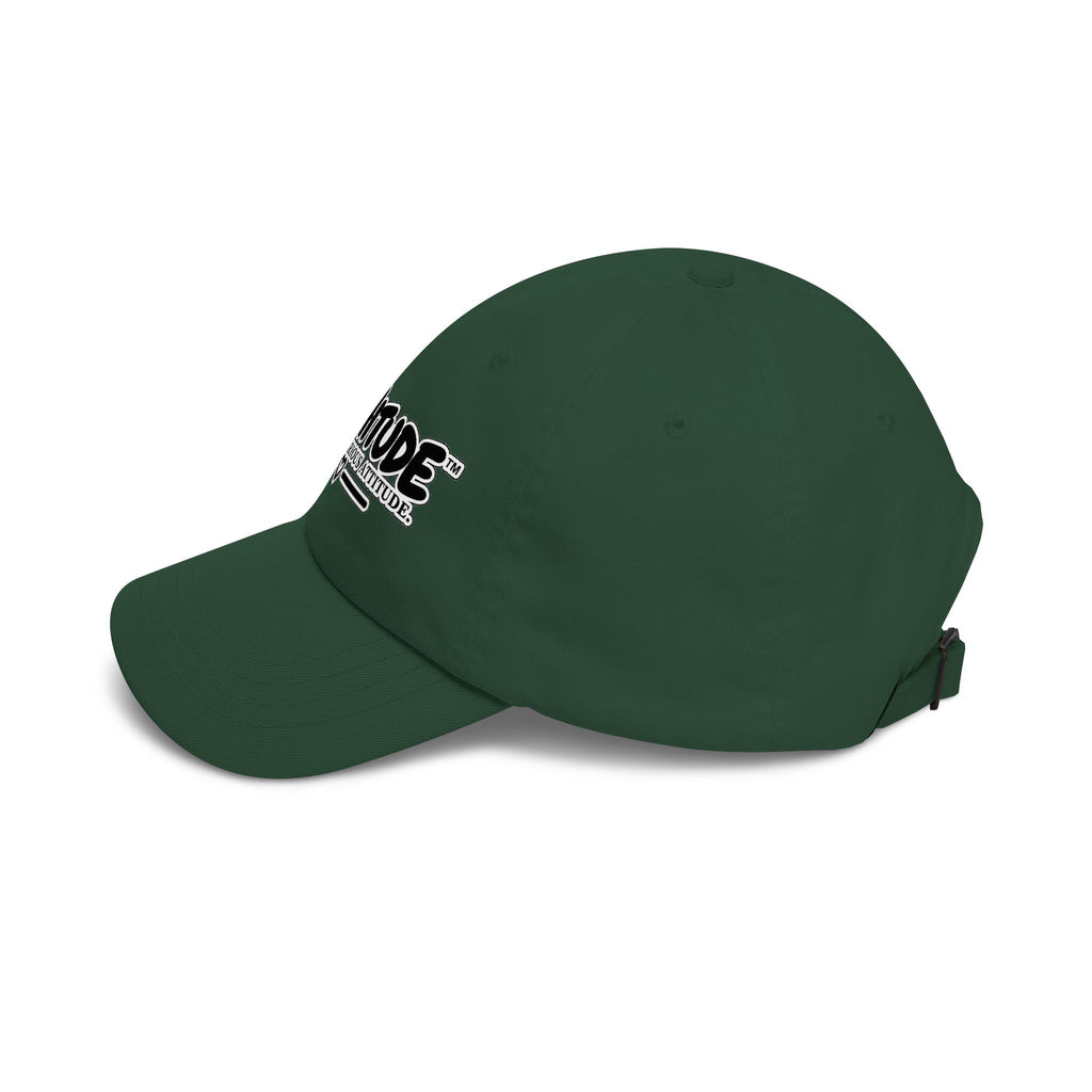Plushitude Dad Cap — "Cute Looks, Serious Attitude" Embroidered Baseball Hat