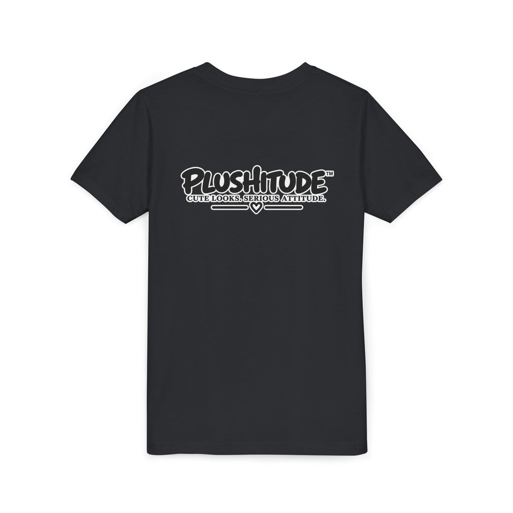 Youth Tee — Plushitude Chick in Spa Robe Graphic