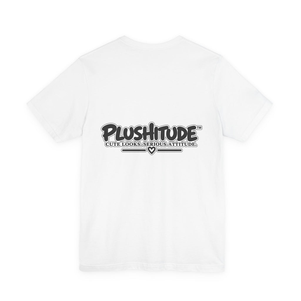 Duck in Rain Jacket T‑Shirt — "Caution: Mood Switched Off" Cute Attitude Tee