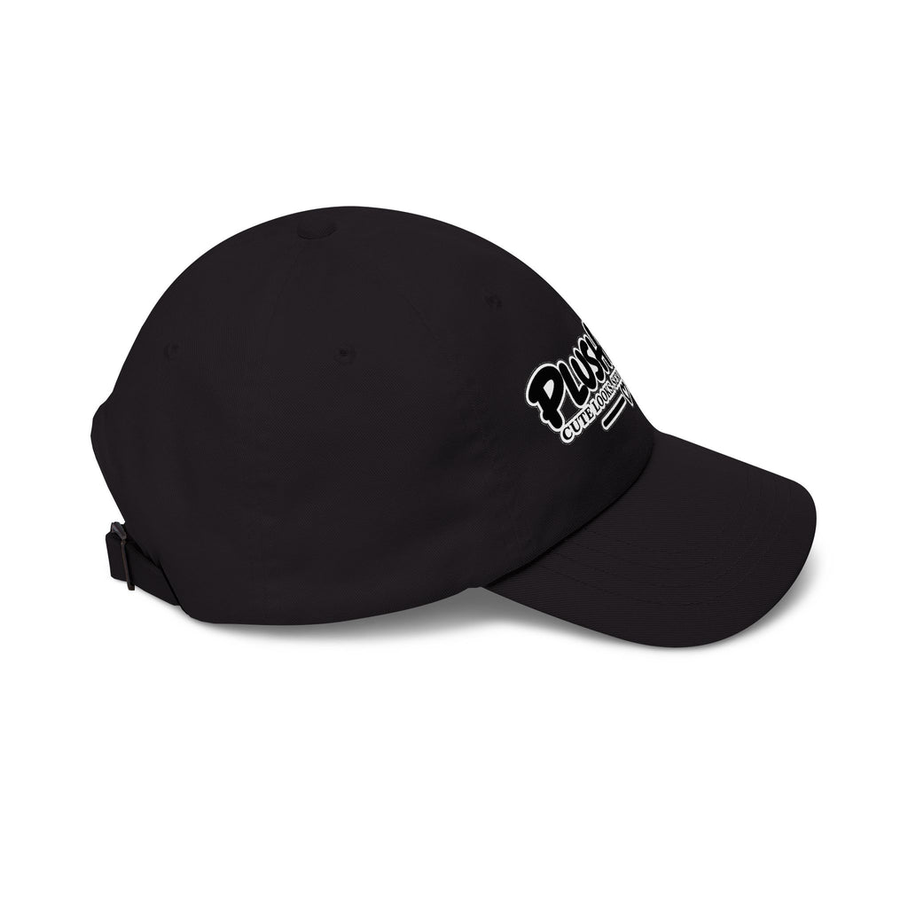 Plushitude Dad Cap — "Cute Looks, Serious Attitude" Embroidered Baseball Hat