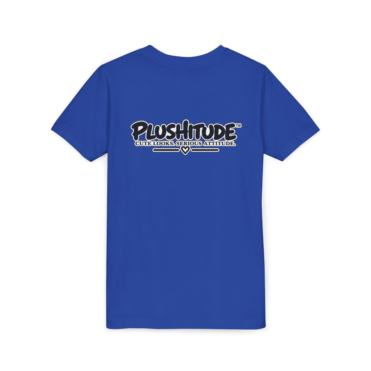 Youth Tee — Plushitude Chick in Spa Robe Graphic
