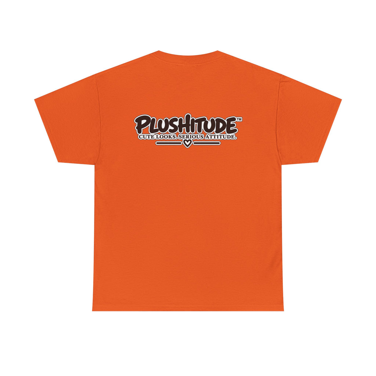 Cute Boss Bunny Graphic Tee — Plushitude Branded Doll Design