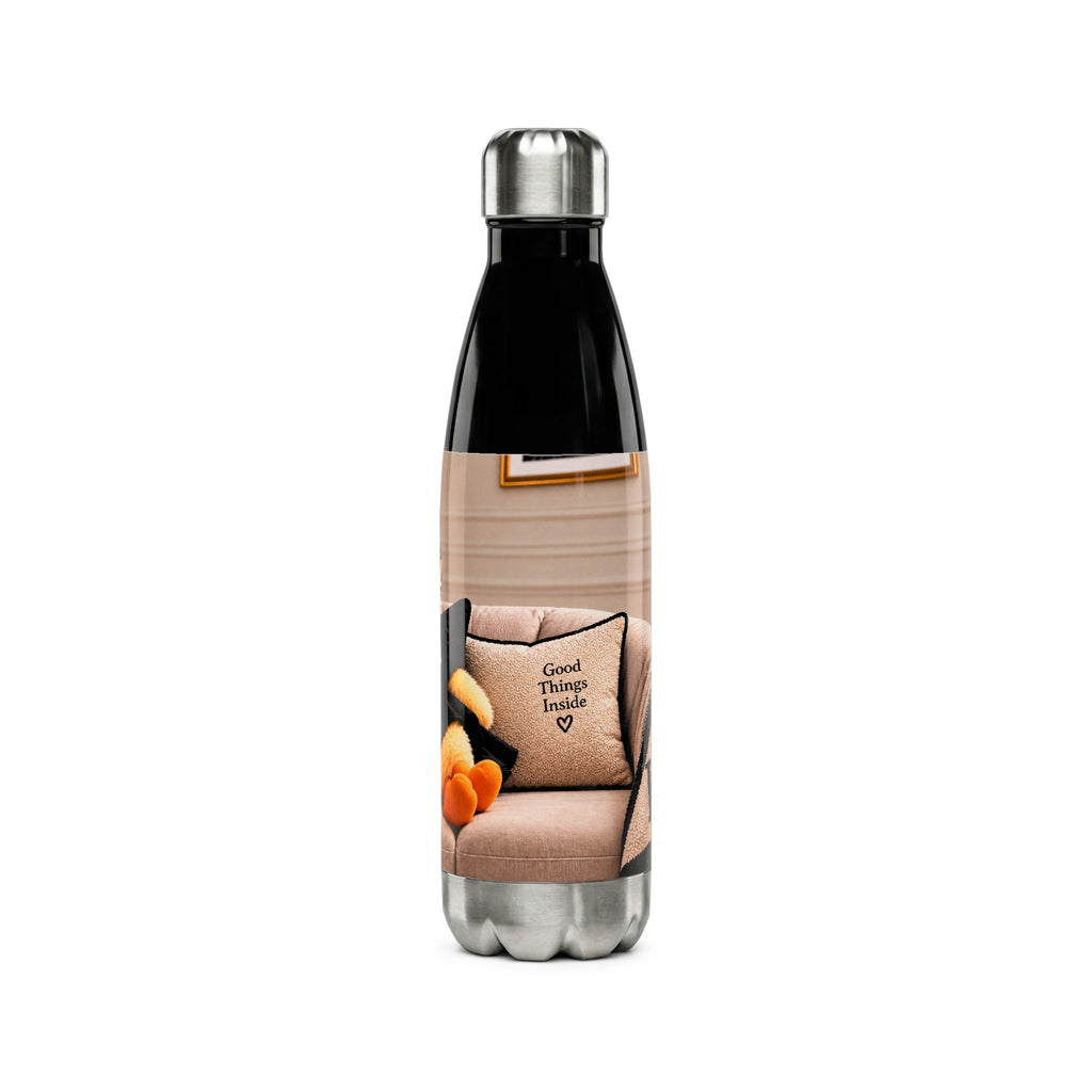 Insulated Stainless Water Bottle — Chic Duck Design (17 oz)