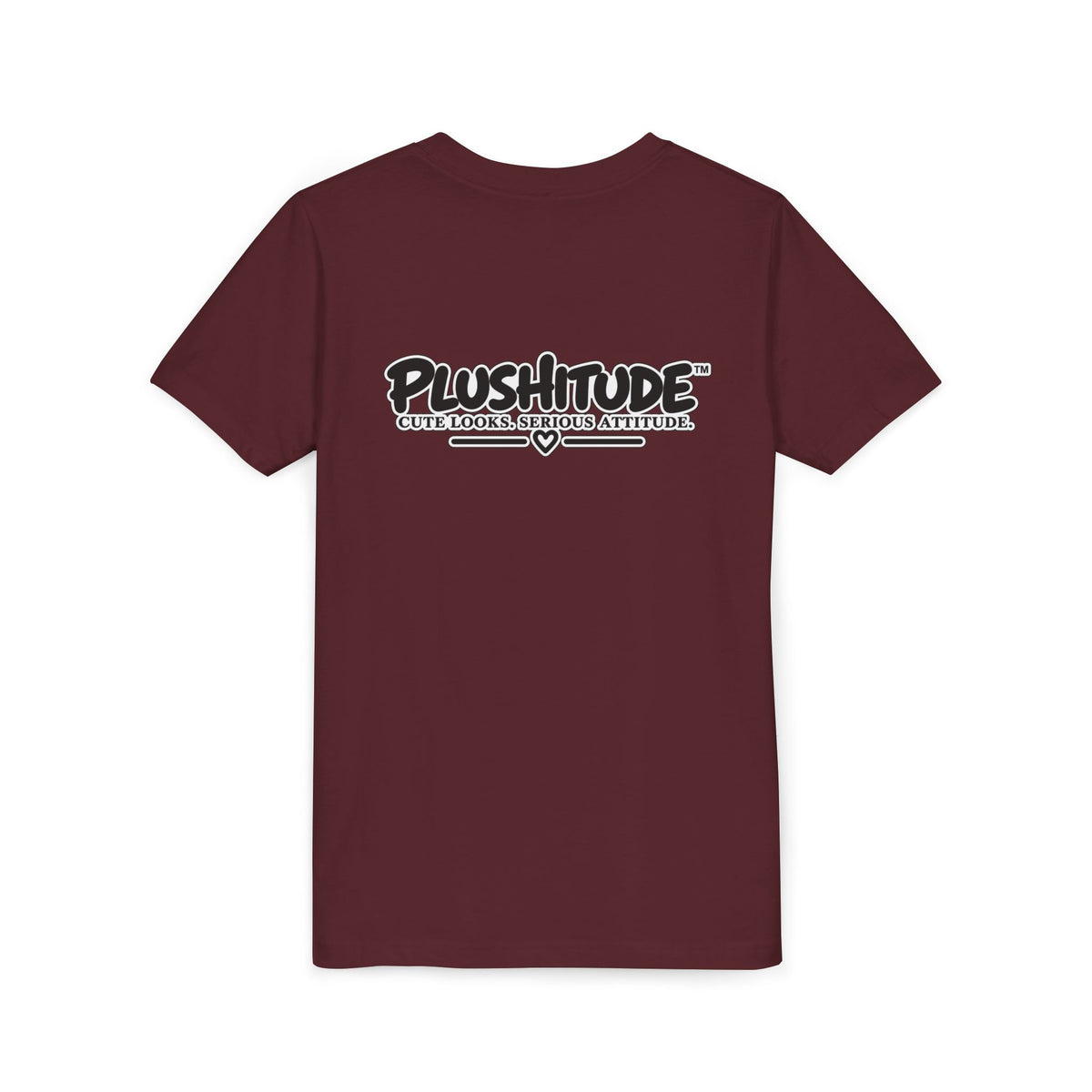 Youth Tee — Plushitude Chick in Spa Robe Graphic