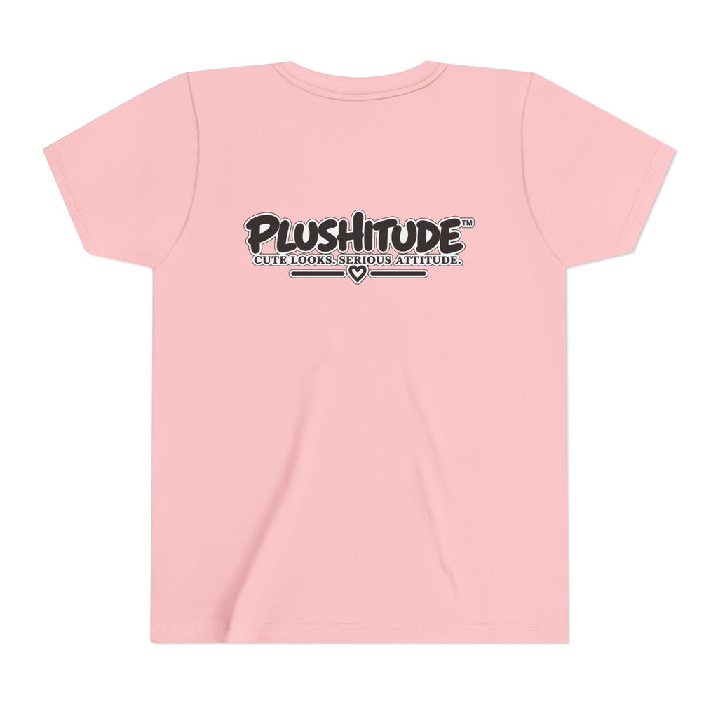 Youth Tee — Plushitude Chick in Spa Robe Graphic