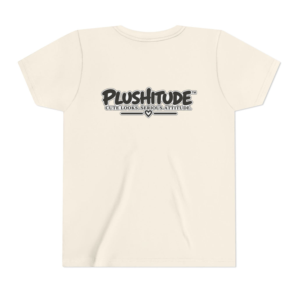 Youth Tee — Plushitude Chick in Spa Robe Graphic