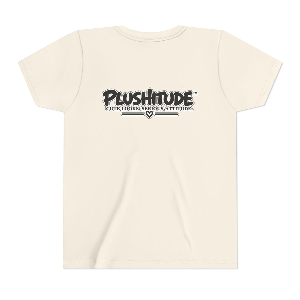 Youth Tee — Plushitude Chick in Spa Robe Graphic