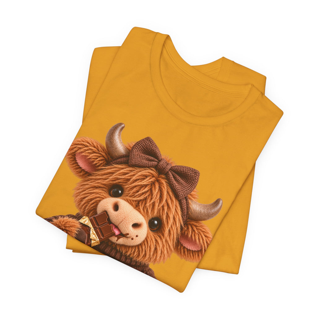 I Love Chocolate Cow Tee