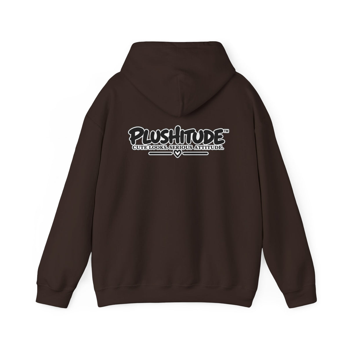 Plushitude Raccoon Hoodie — Cute Grumpy Raccoon Graphic Hooded Sweatshirt