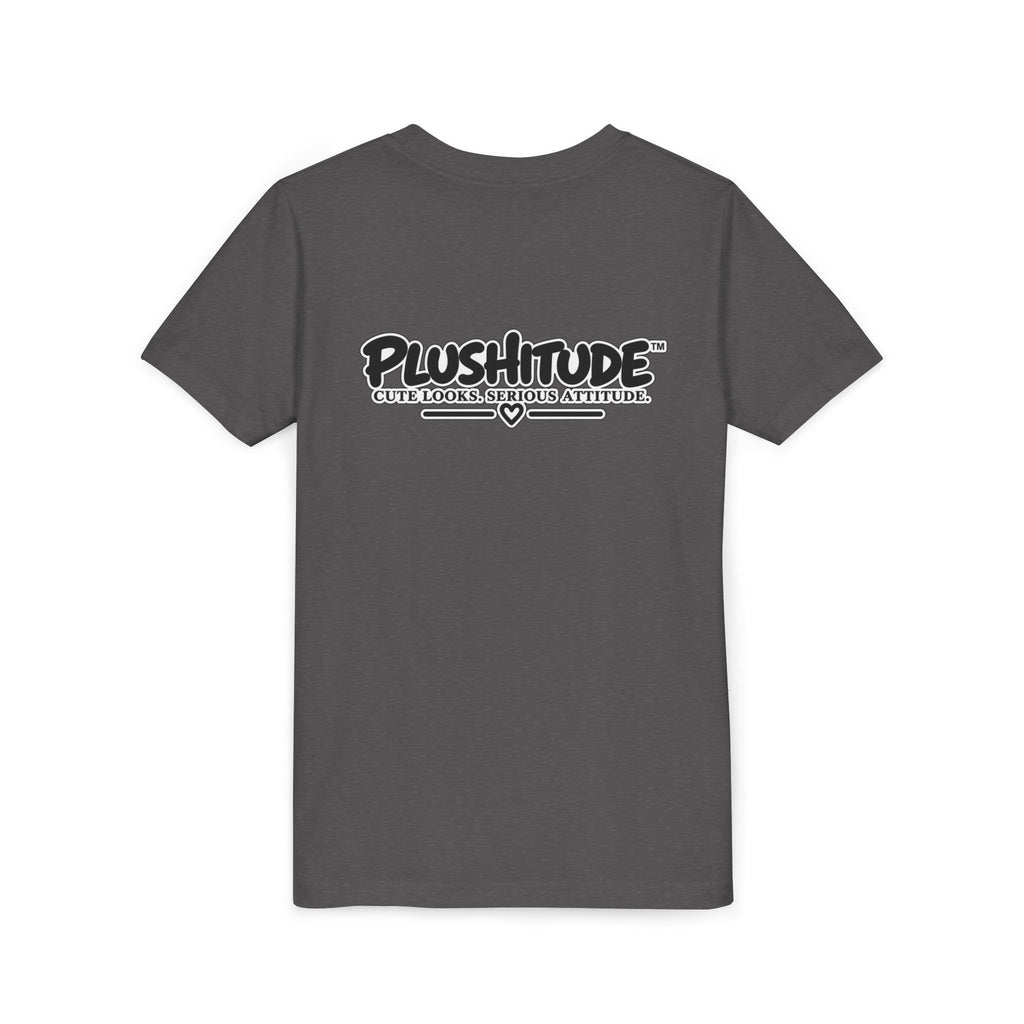 Youth Tee — Plushitude Chick in Spa Robe Graphic