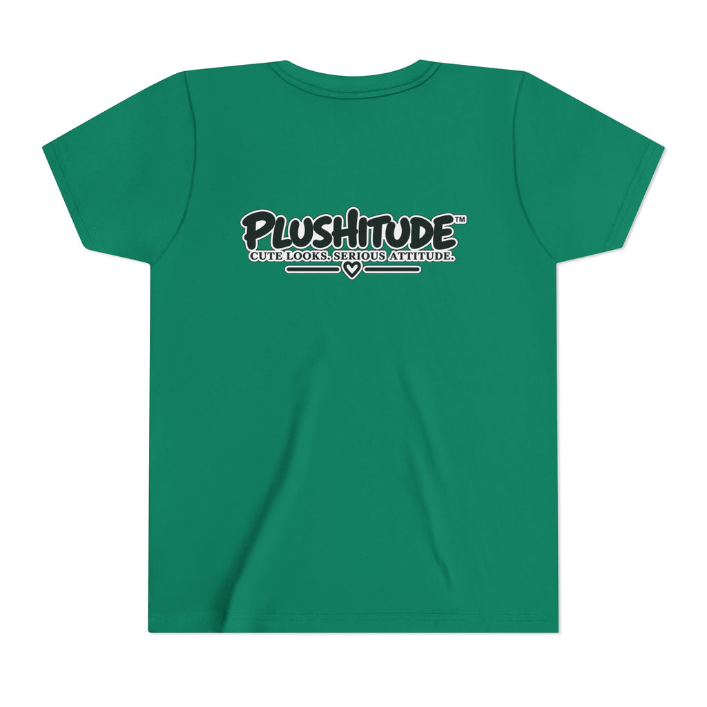 Youth Tee — Plushitude Chick in Spa Robe Graphic