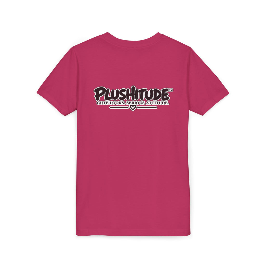 Youth Tee — Plushitude Chick in Spa Robe Graphic