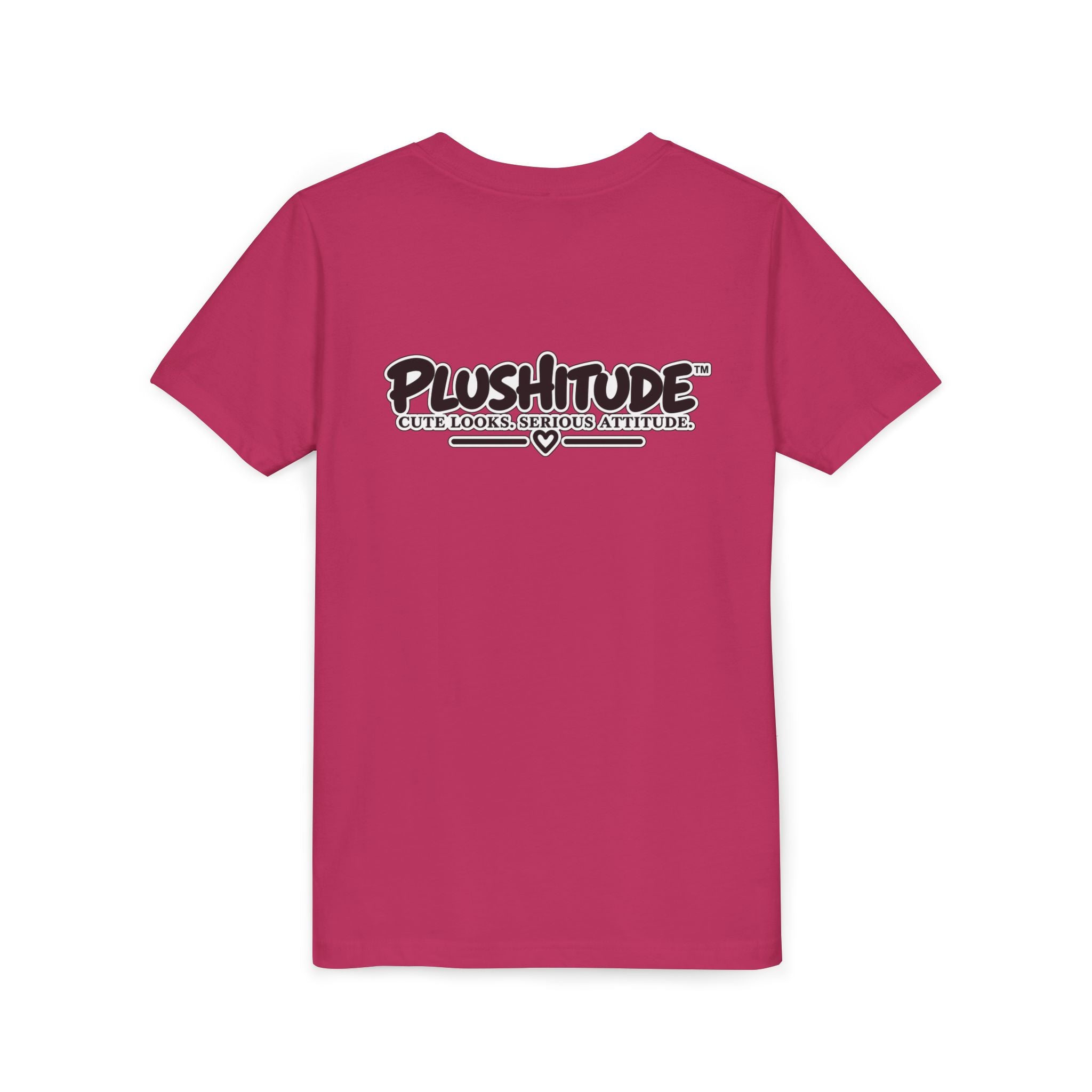 Youth Tee — Plushitude Chick in Spa Robe Graphic