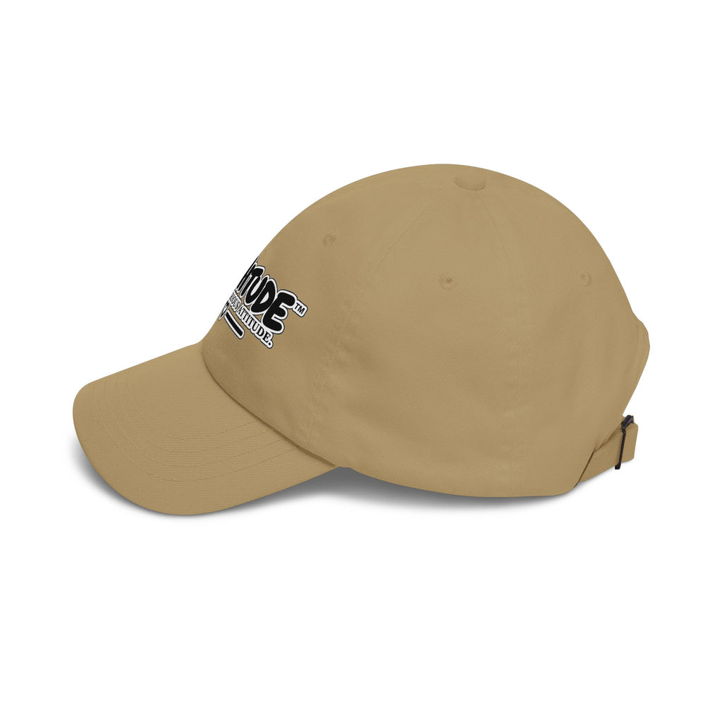 Plushitude Dad Cap — "Cute Looks, Serious Attitude" Embroidered Baseball Hat