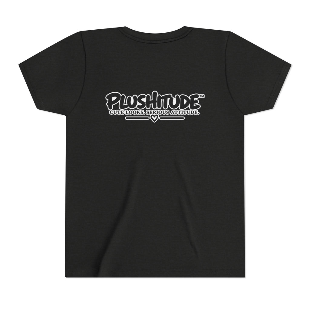Youth Tee — Plushitude Chick in Spa Robe Graphic