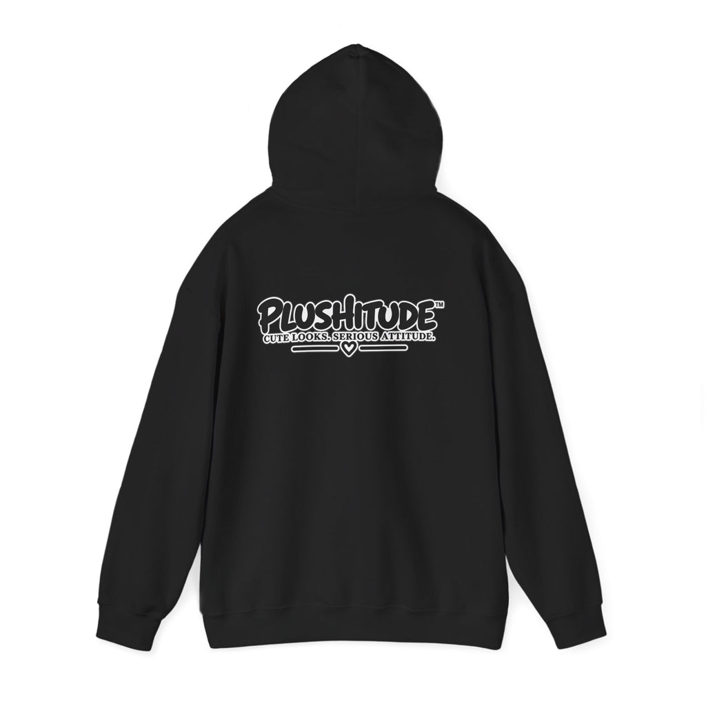 Leopard Plushitude Hoodie – Cute Pink Leopard Graphic Hooded Sweatshirt