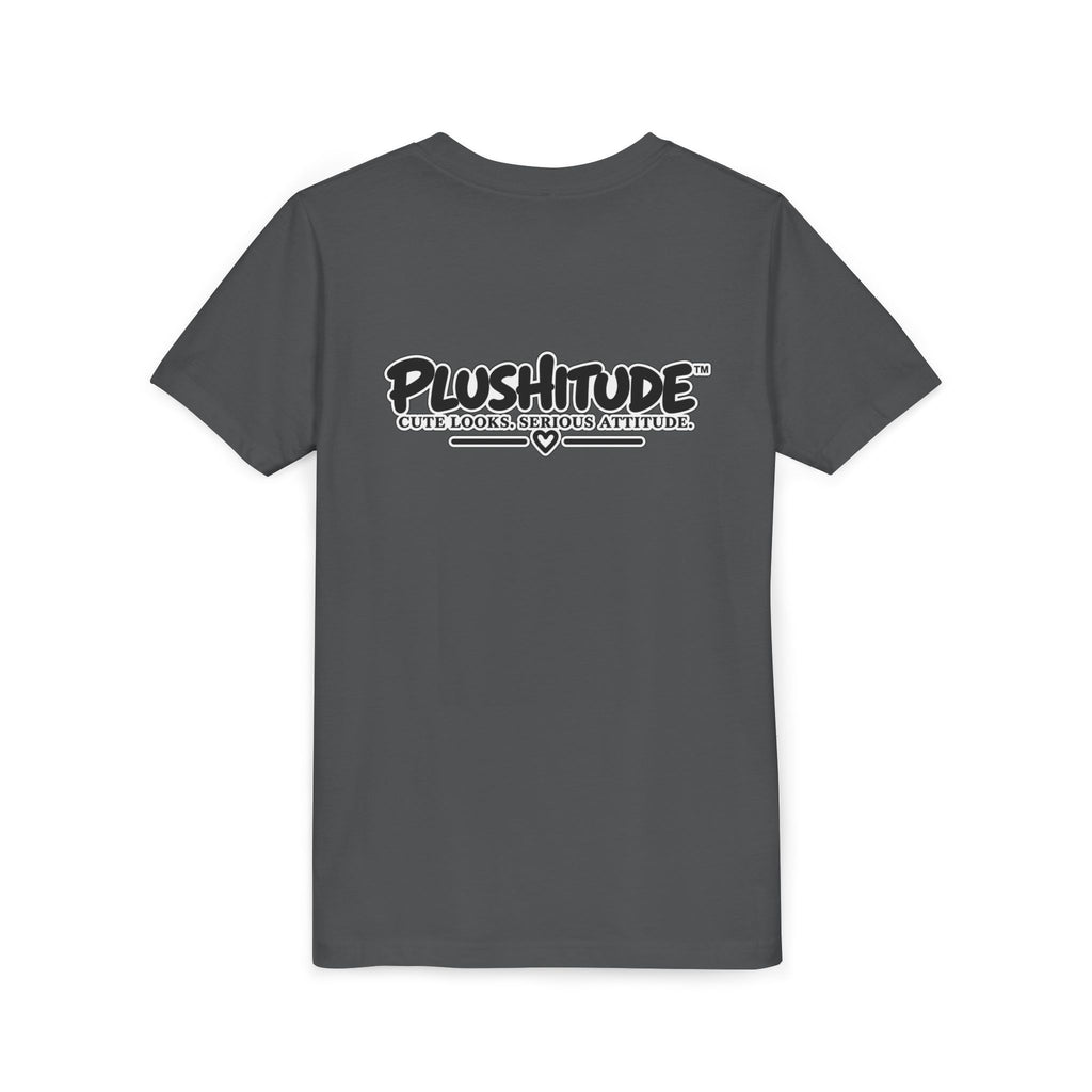 Youth Tee — Plushitude Chick in Spa Robe Graphic