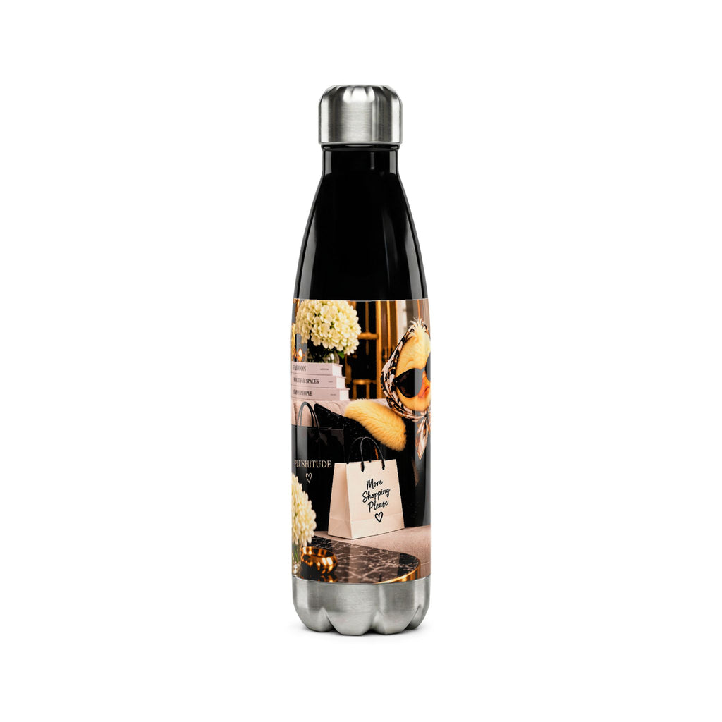 Insulated Stainless Water Bottle — Chic Duck Design (17 oz)