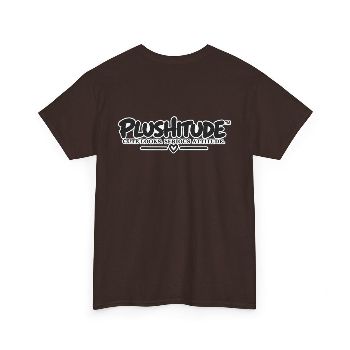 Cute Boss Bunny Graphic Tee — Plushitude Branded Doll Design