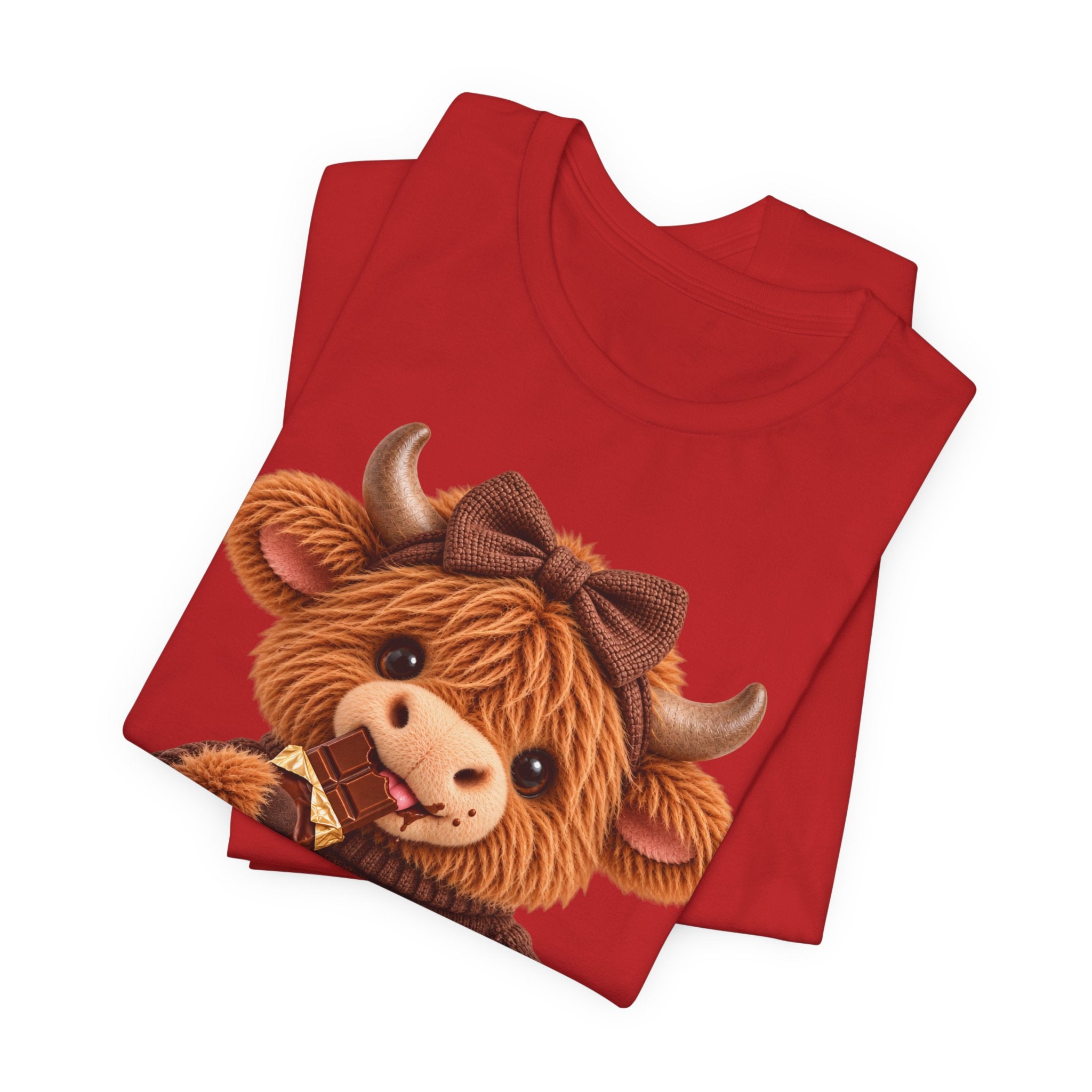 I Love Chocolate Cow Tee