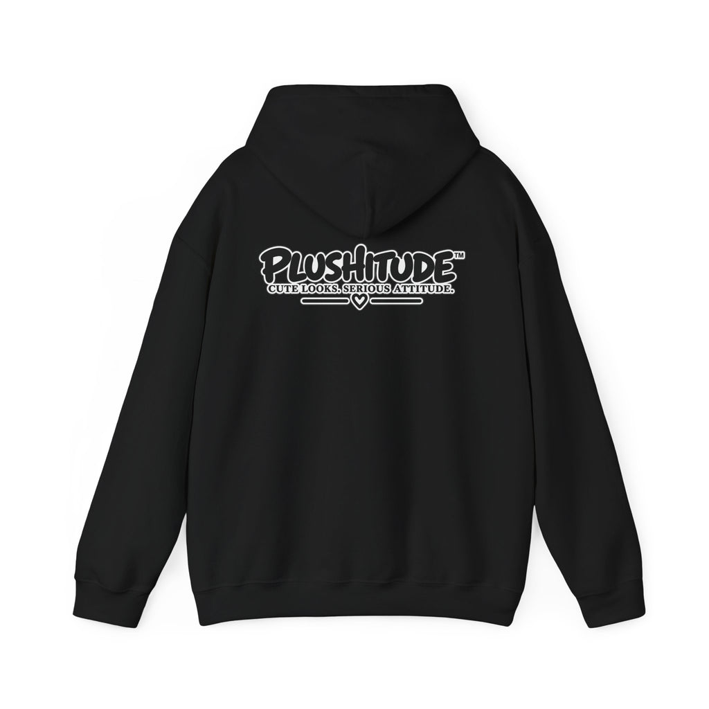 Leopard Plushitude Hoodie – Cute Pink Leopard Graphic Hooded Sweatshirt