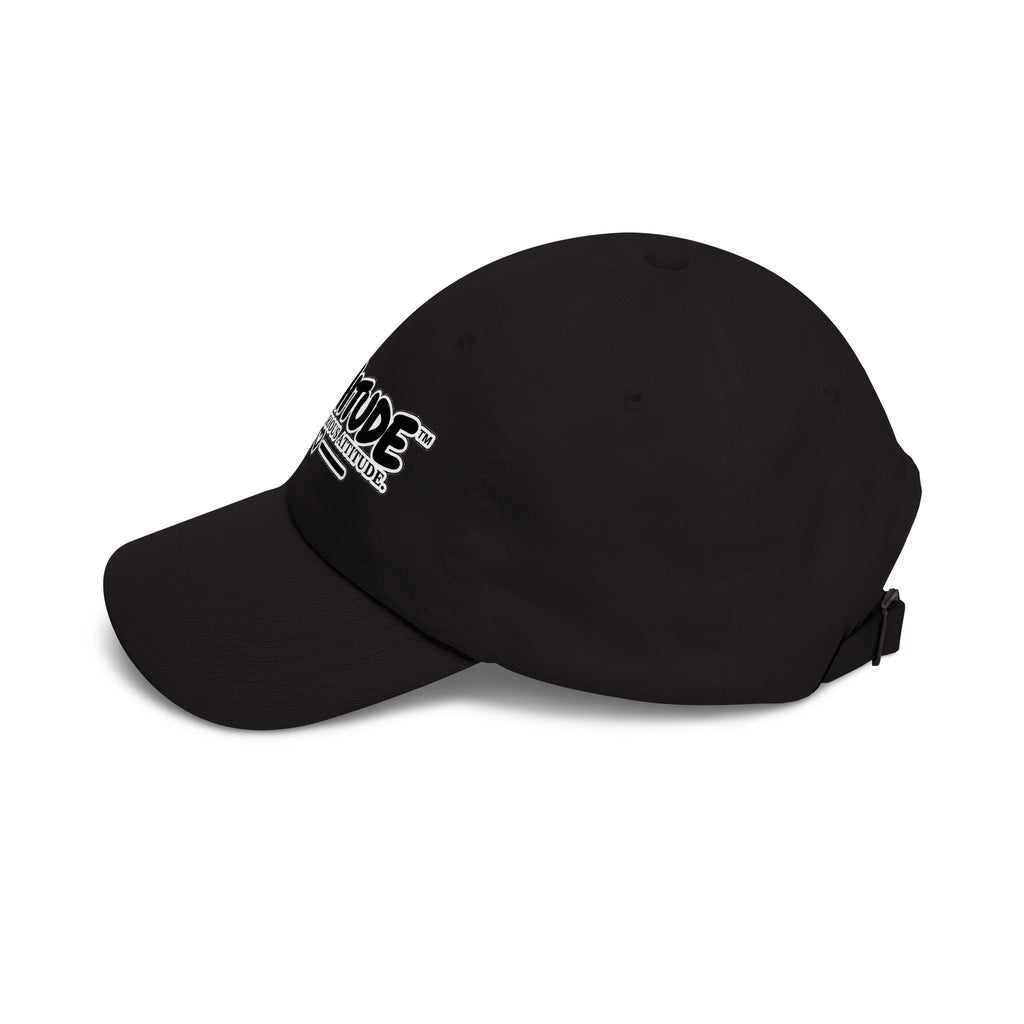Plushitude Dad Cap — "Cute Looks, Serious Attitude" Embroidered Baseball Hat