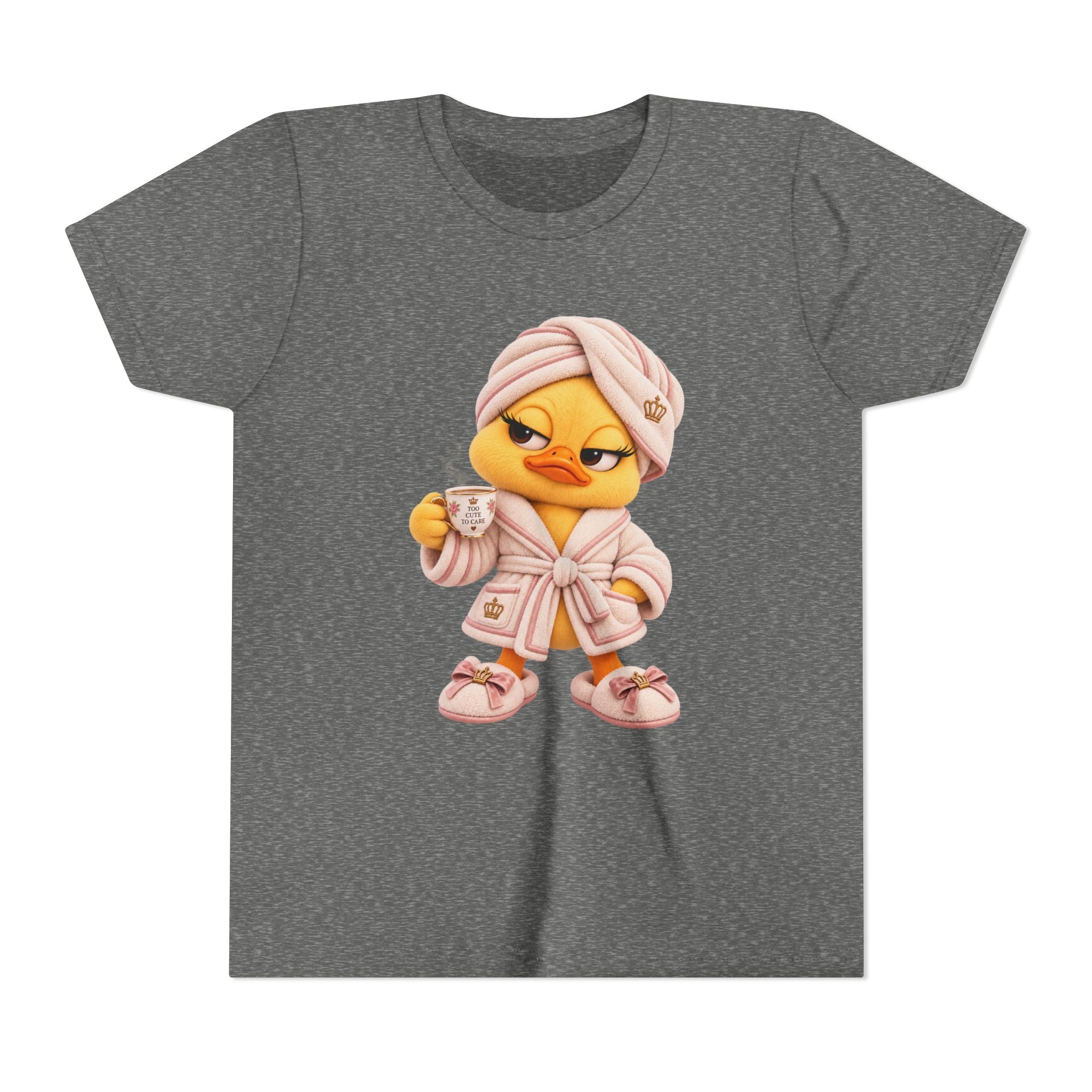 Youth Tee — Plushitude Chick in Spa Robe Graphic