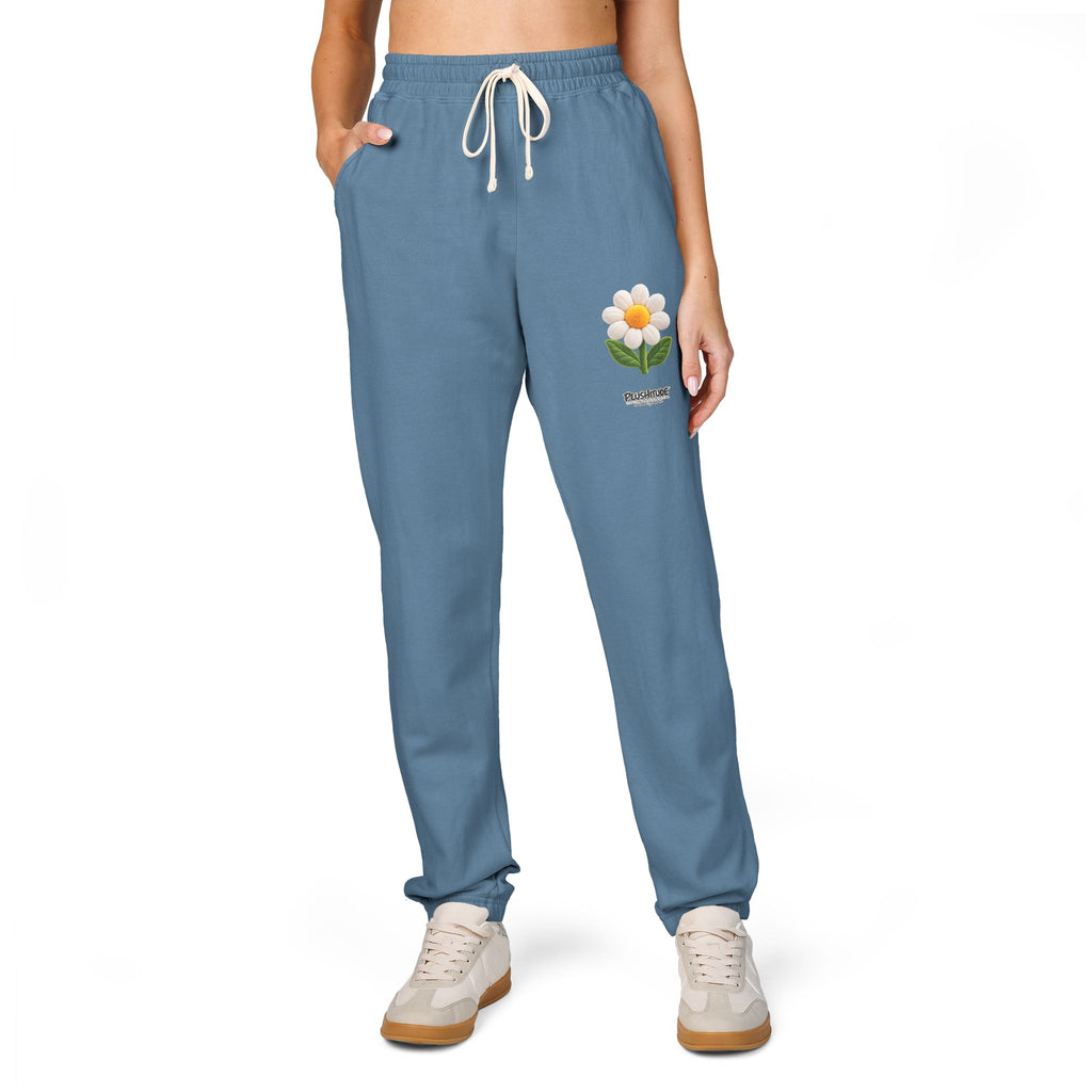 Daisy Sweatpants — Cozy Floral Fleece Joggers
