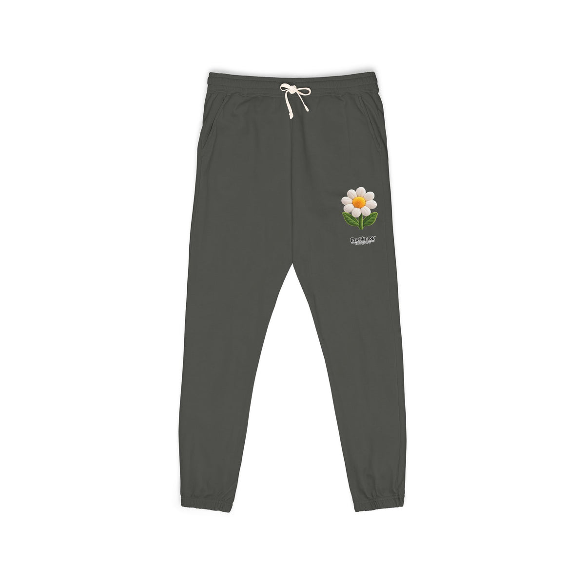 Daisy Sweatpants — Cozy Floral Fleece Joggers