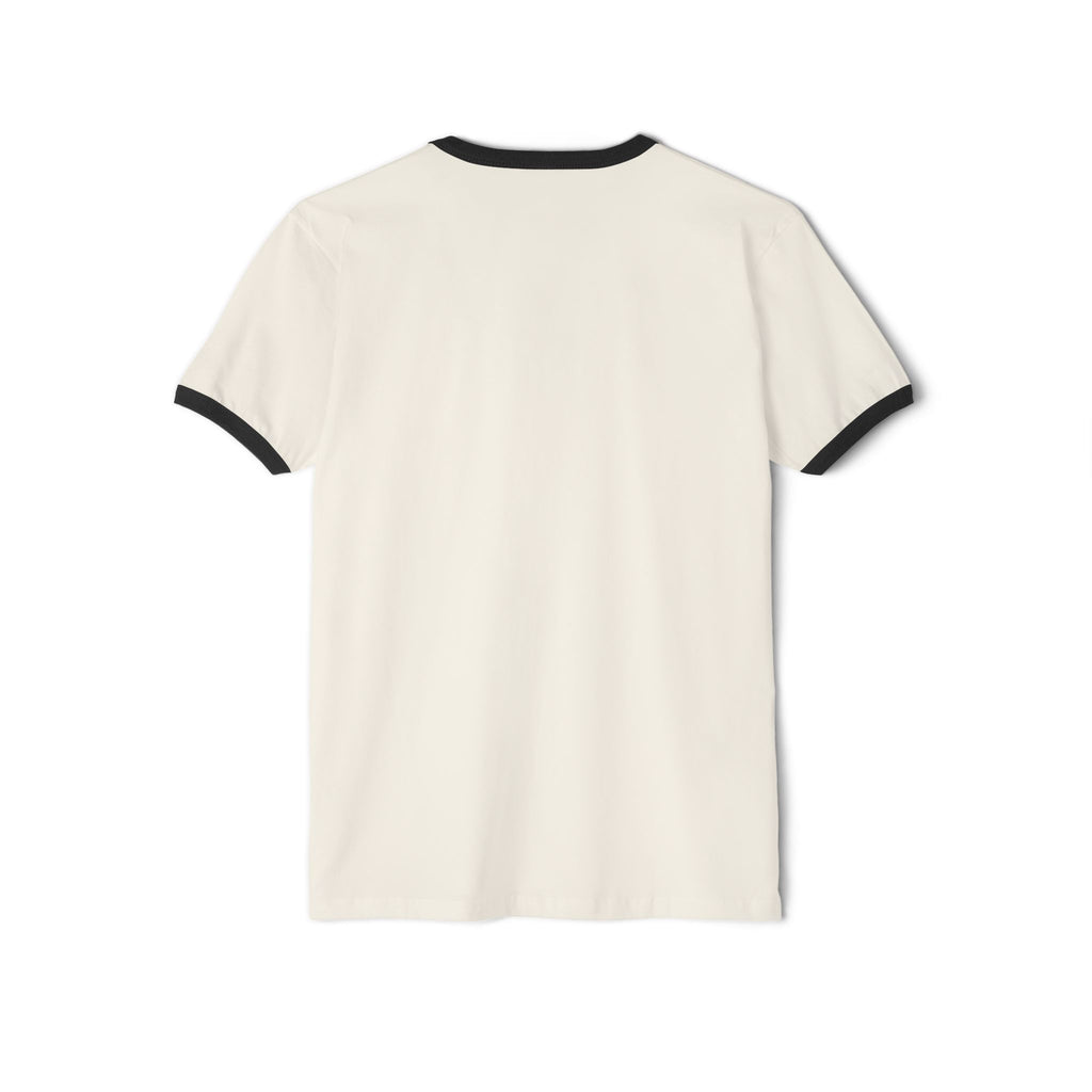 Graphic T-Shirt — "Plushy Cow" Ringer Tee