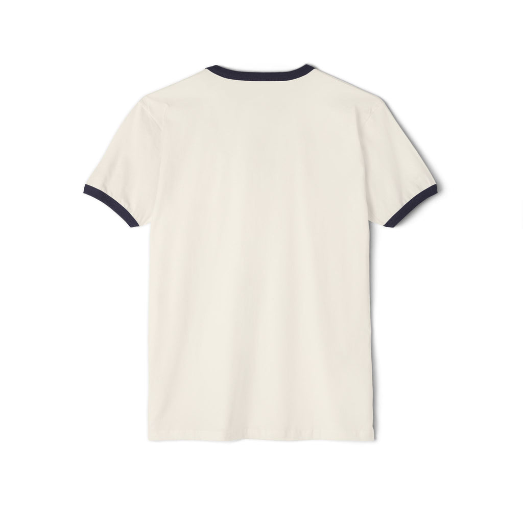 Graphic T-Shirt — "Plushy Cow" Ringer Tee