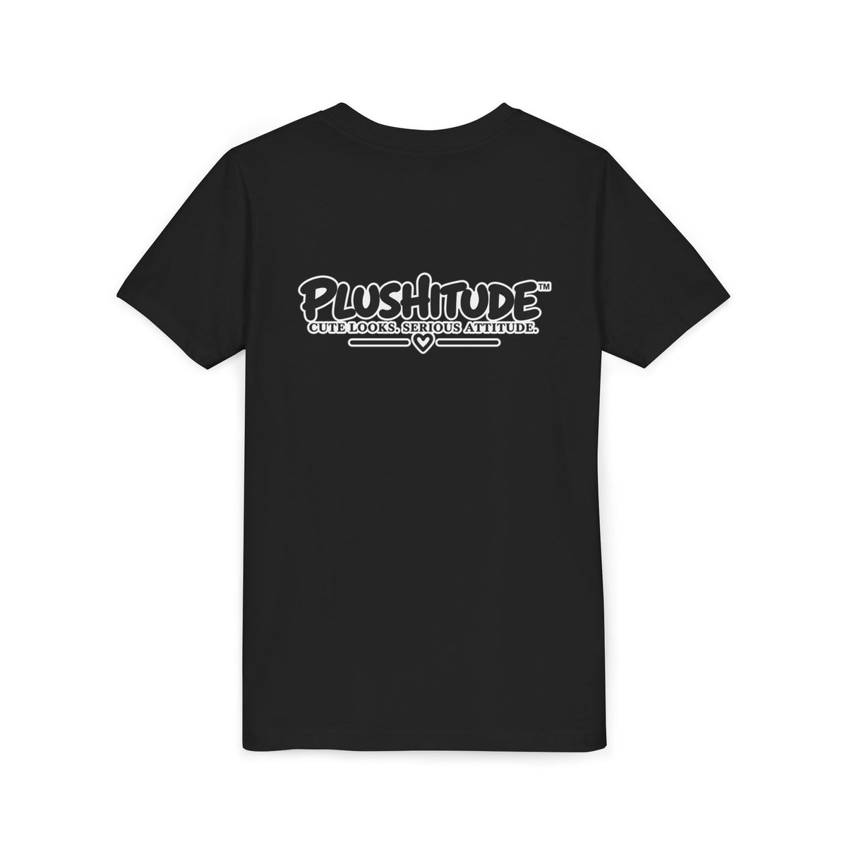 Youth Tee — Plushitude Chick in Spa Robe Graphic