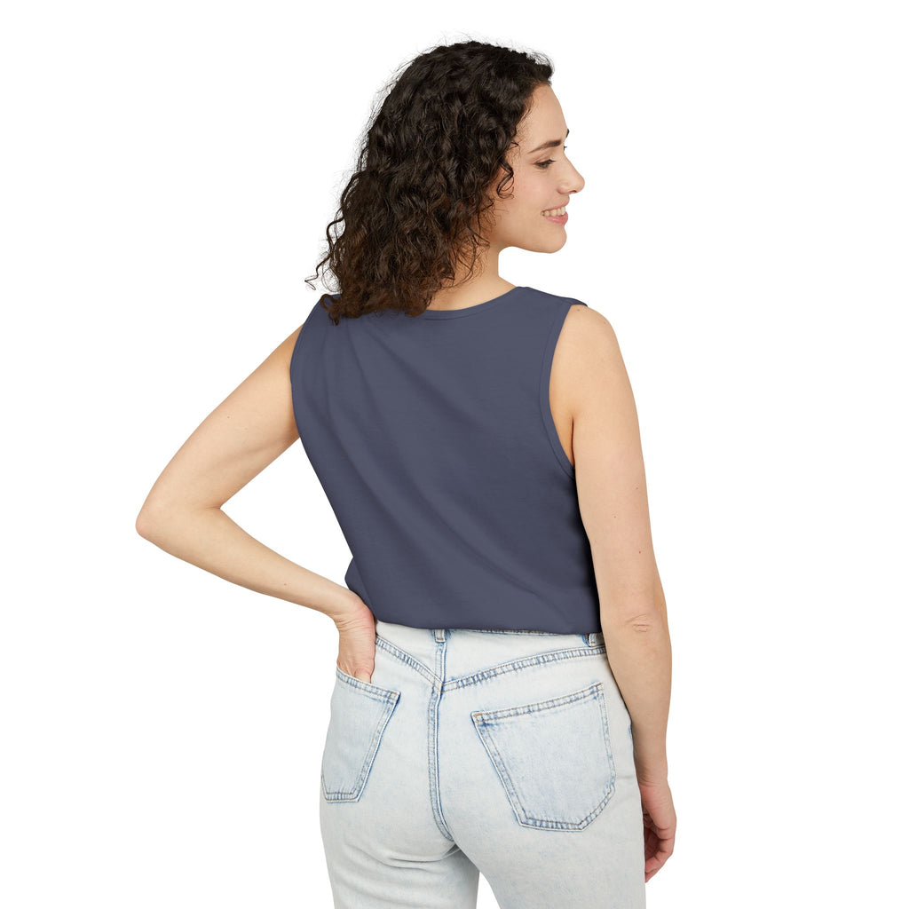 Daisy Graphic Tank Top — Cute 3D Flower Summer Tee