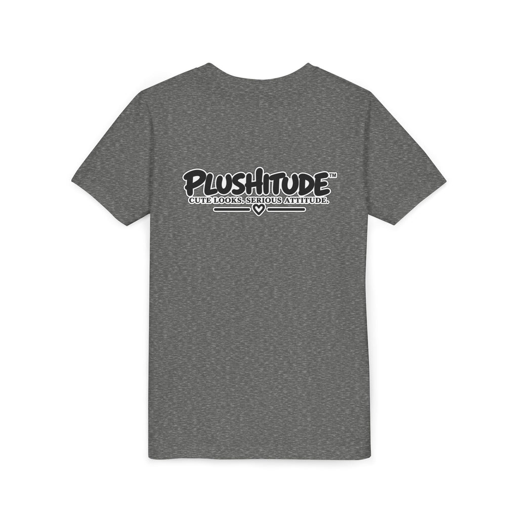 Youth Tee — Plushitude Chick in Spa Robe Graphic