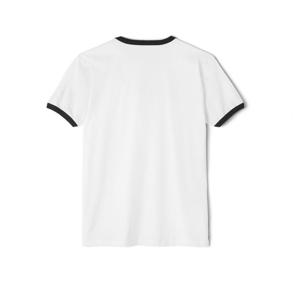 Graphic T-Shirt — "Plushy Cow" Ringer Tee