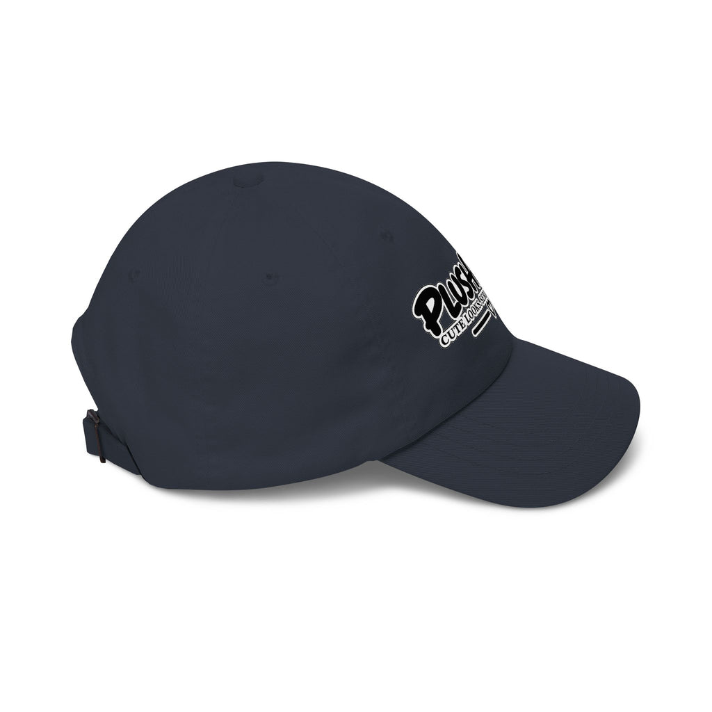 Plushitude Dad Cap — "Cute Looks, Serious Attitude" Embroidered Baseball Hat