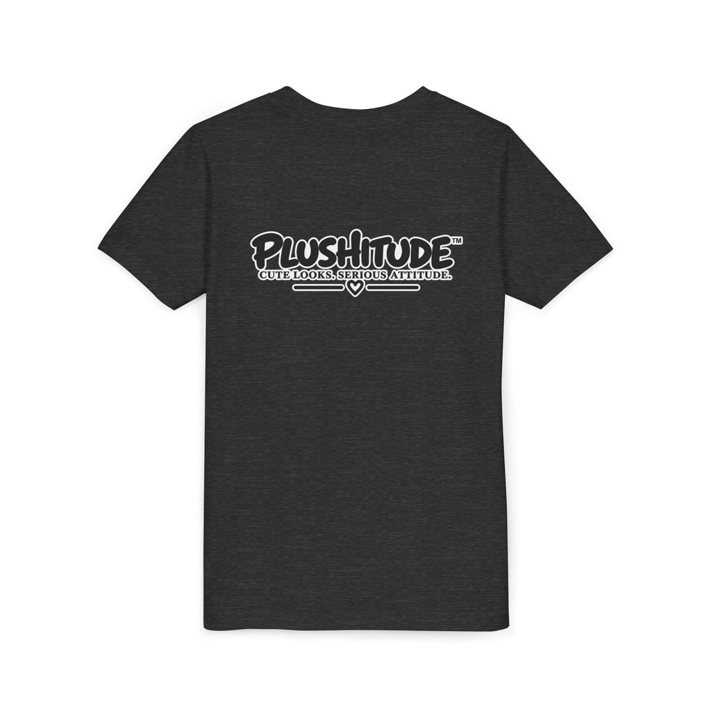 Youth Tee — Plushitude Chick in Spa Robe Graphic