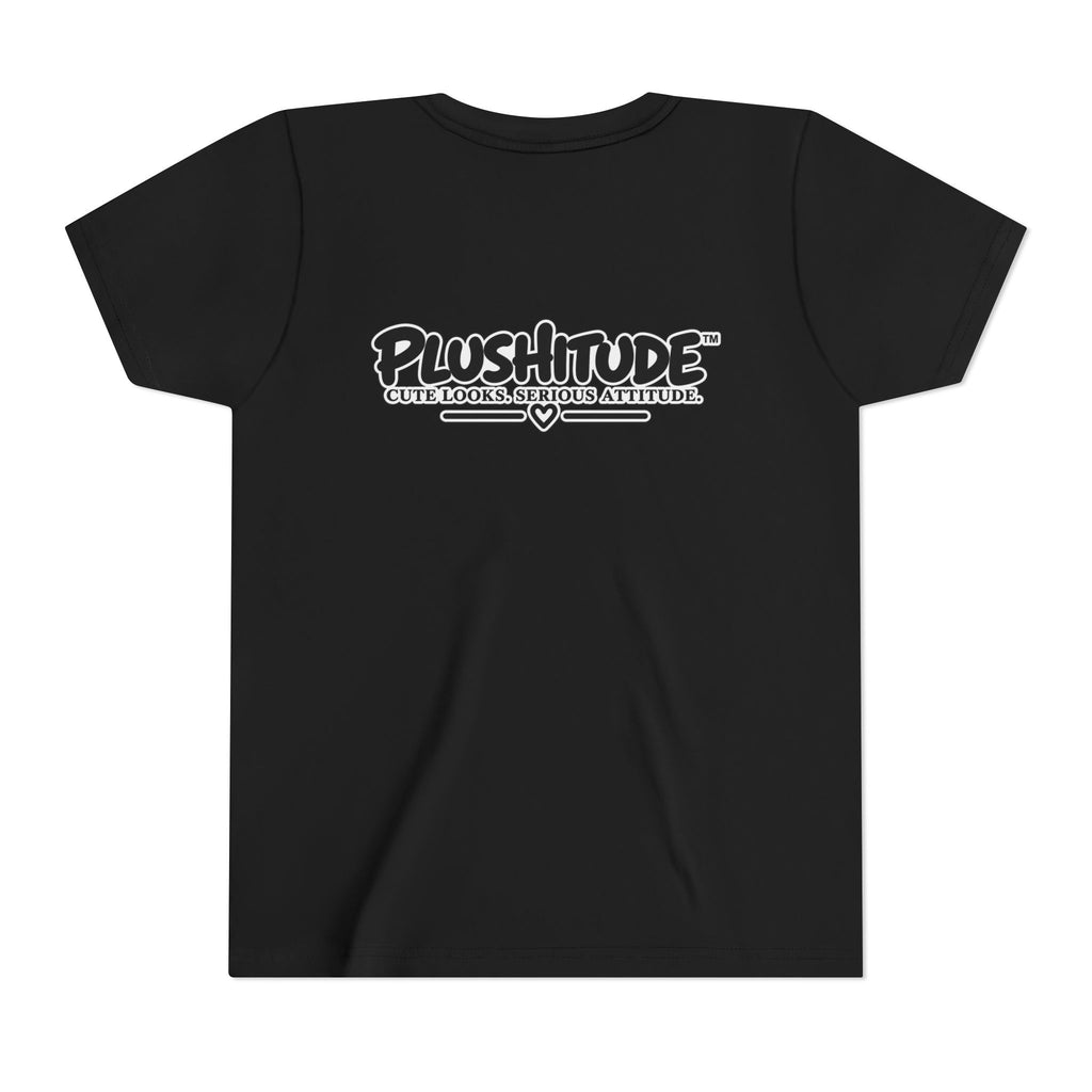 Youth Tee — Plushitude Chick in Spa Robe Graphic