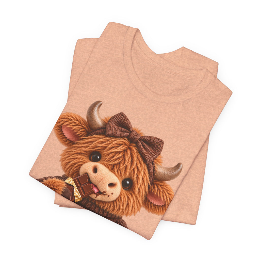 I Love Chocolate Cow Tee