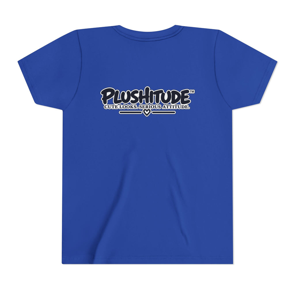 Youth Tee — Plushitude Chick in Spa Robe Graphic