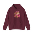 Leopard Plushitude Hoodie – Cute Pink Leopard Graphic Hooded Sweatshirt