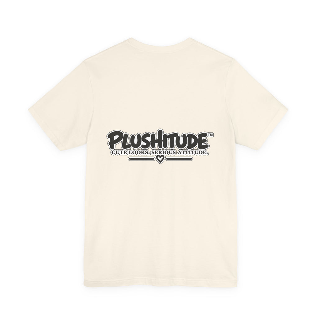 Duck in Rain Jacket T‑Shirt — "Caution: Mood Switched Off" Cute Attitude Tee