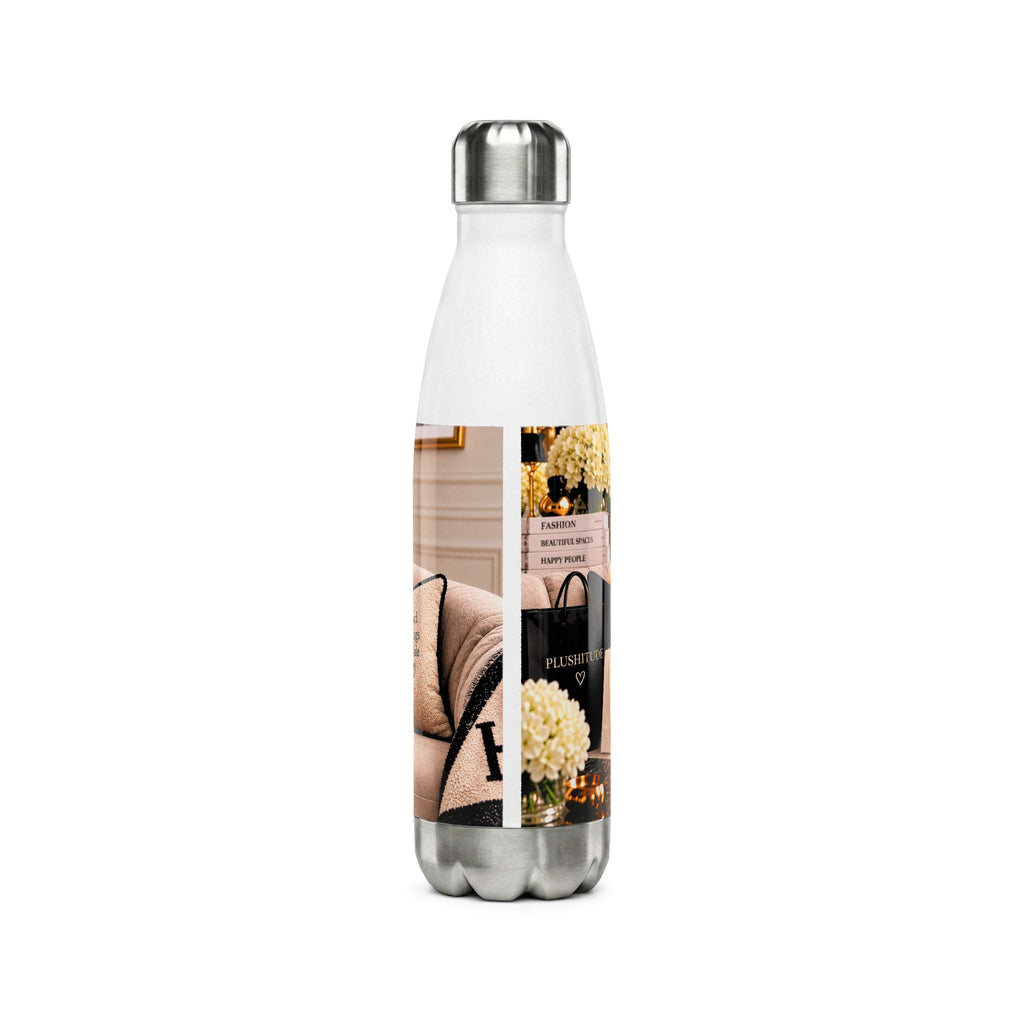 Insulated Stainless Water Bottle — Chic Duck Design (17 oz)