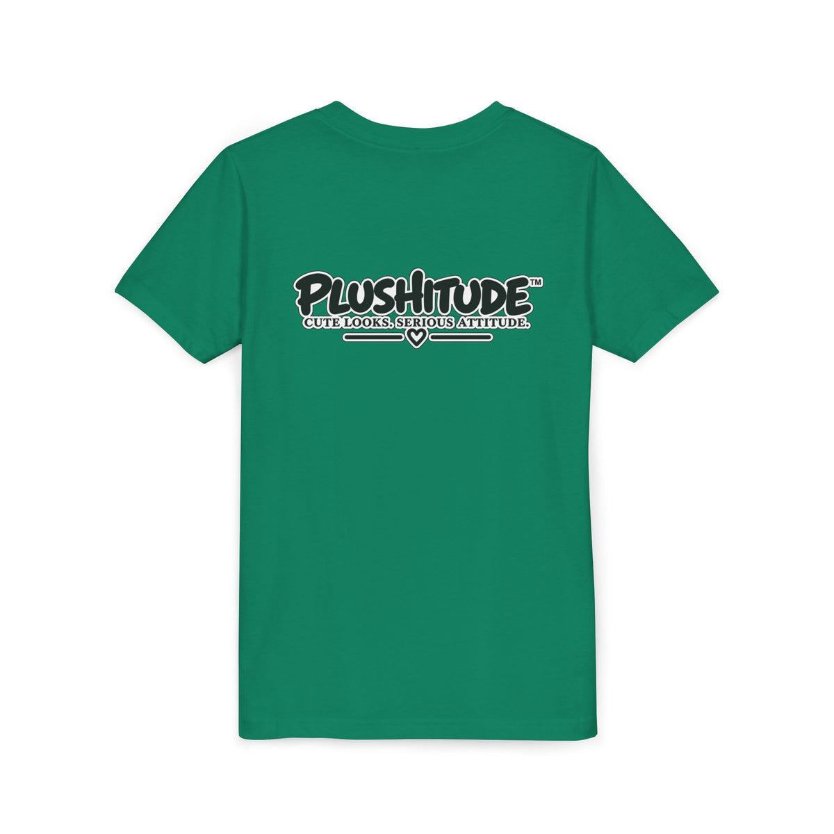Youth Tee — Plushitude Chick in Spa Robe Graphic