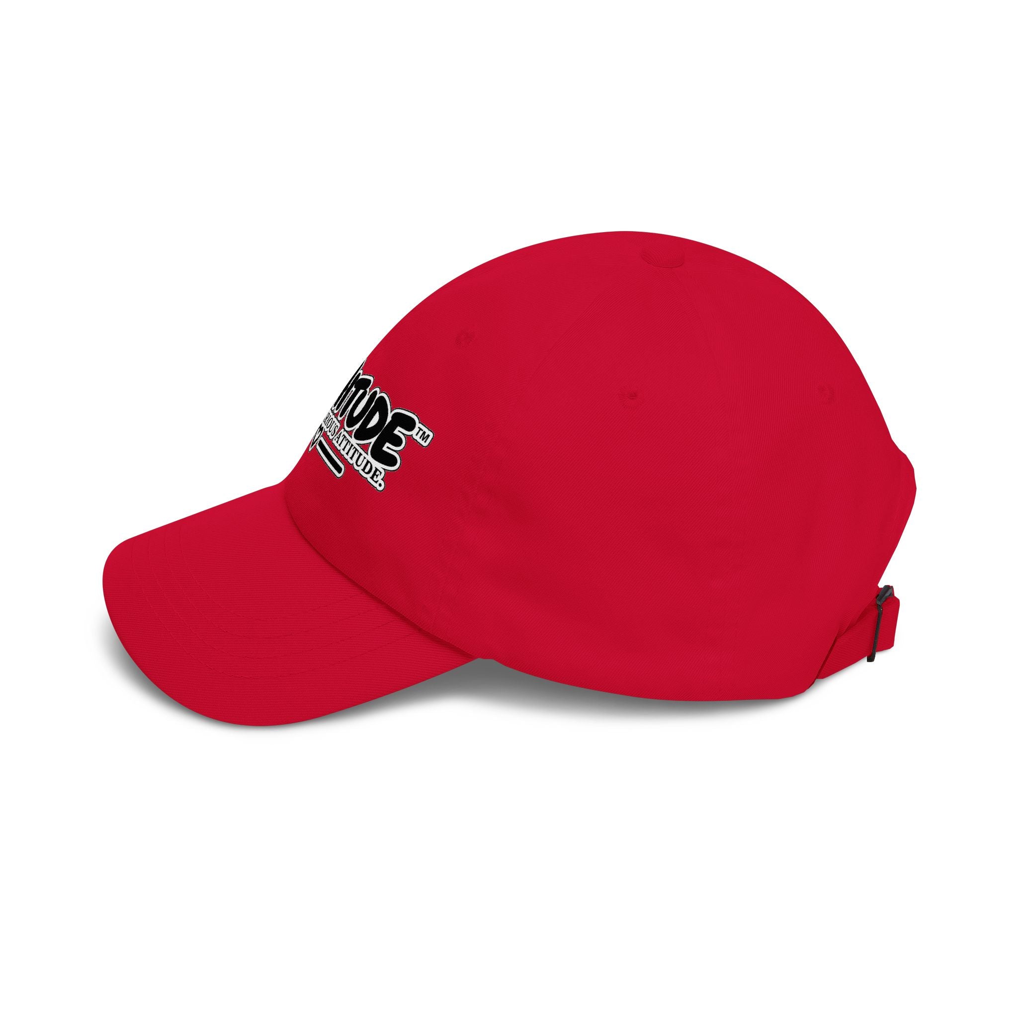 Plushitude Dad Cap — "Cute Looks, Serious Attitude" Embroidered Baseball Hat