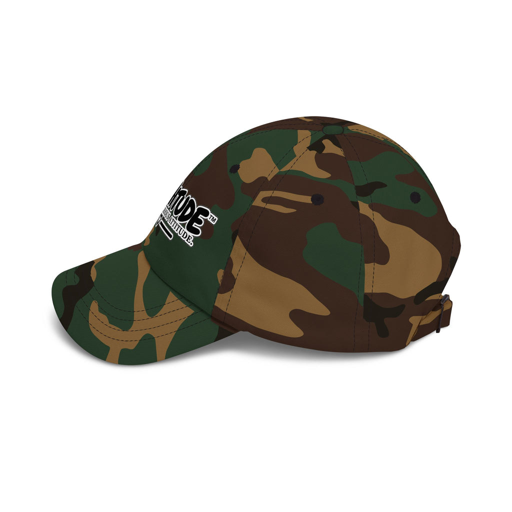 Plushitude Dad Cap — "Cute Looks, Serious Attitude" Embroidered Baseball Hat