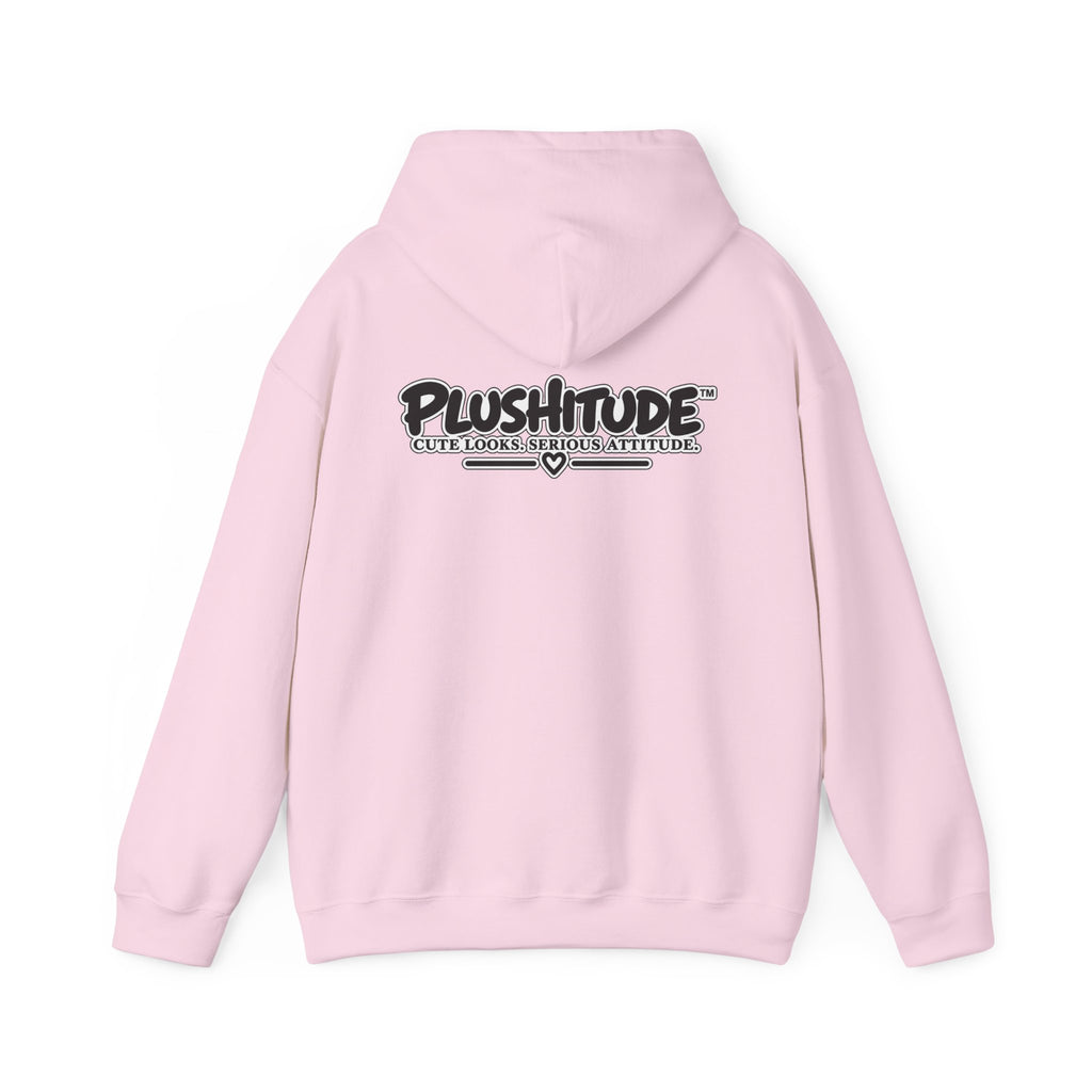 Leopard Plushitude Hoodie – Cute Pink Leopard Graphic Hooded Sweatshirt