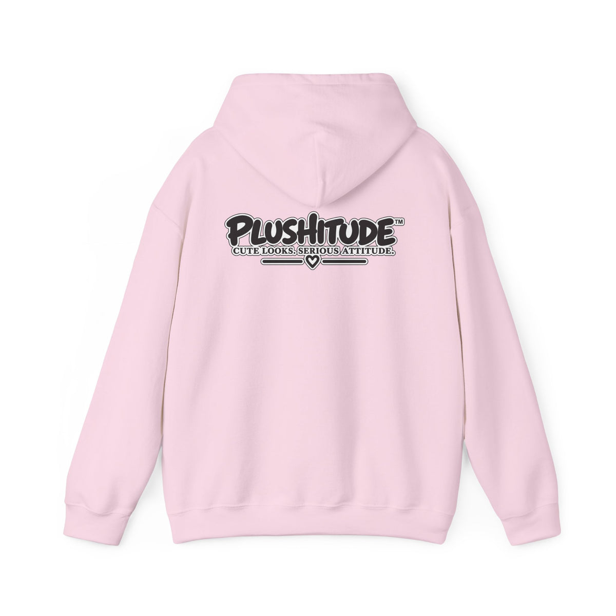 Leopard Plushitude Hoodie – Cute Pink Leopard Graphic Hooded Sweatshirt